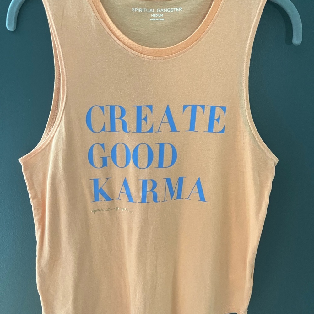 Spiritual Gangster sleeveless T-shirt